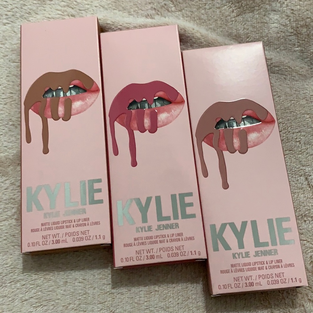 Kylie Cosmetics Lip Kit- Set of 3